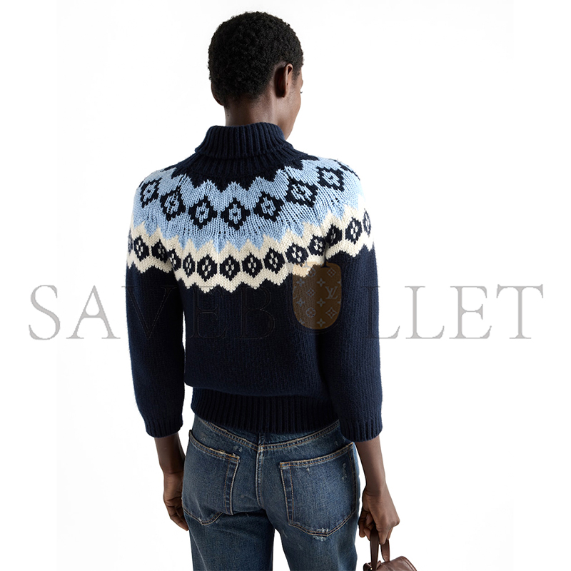 PRADA WOOL AND CASHMERE SWEATER P26574 PRADA WOOL AND CASHMERE SWEATER P26574